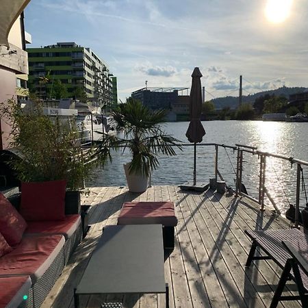 Waterside Living - Hausboot Linz酒店 外观 照片